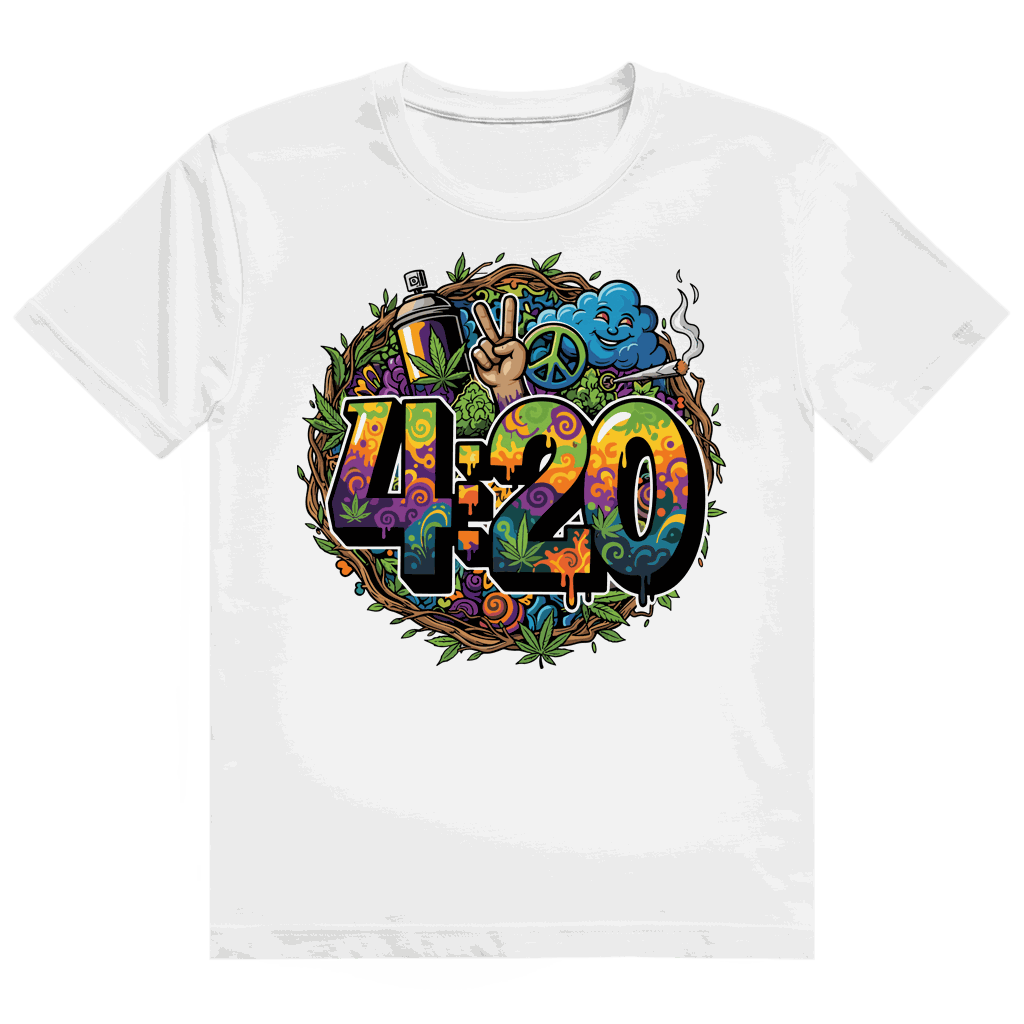 Heavy Cotton T-Shirt - 420 Peace | Division420®