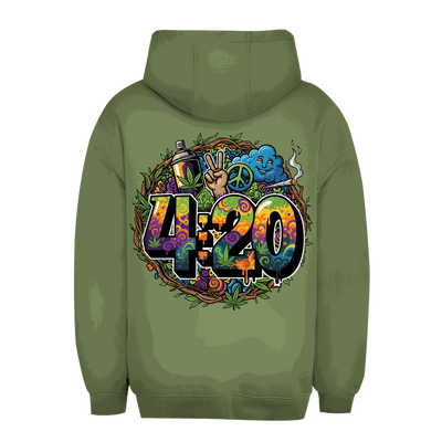 Unisex Oversize Hoodie - 420 Peace | Division420®