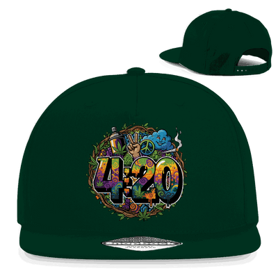 Snapback Rapper Cap - 420 Peace | Division420®
