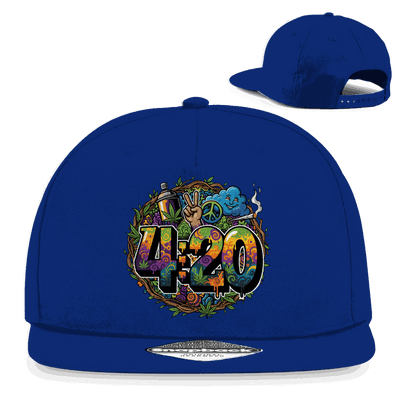 Snapback Rapper Cap - 420 Peace | Division420®