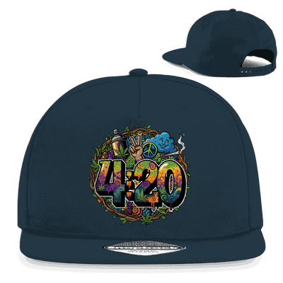 Snapback Rapper Cap - 420 Peace | Division420®