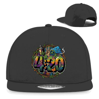 Snapback Rapper Cap - 420 Peace | Division420®