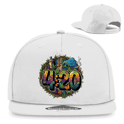 Snapback Rapper Cap - 420 Peace | Division420®