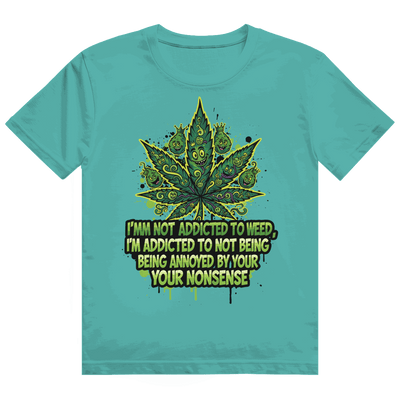 Heavy Cotton T-Shirt - Addicted to Weed | Division420®