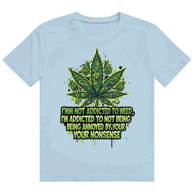 Heavy Cotton T-Shirt - Addicted to Weed | Division420®
