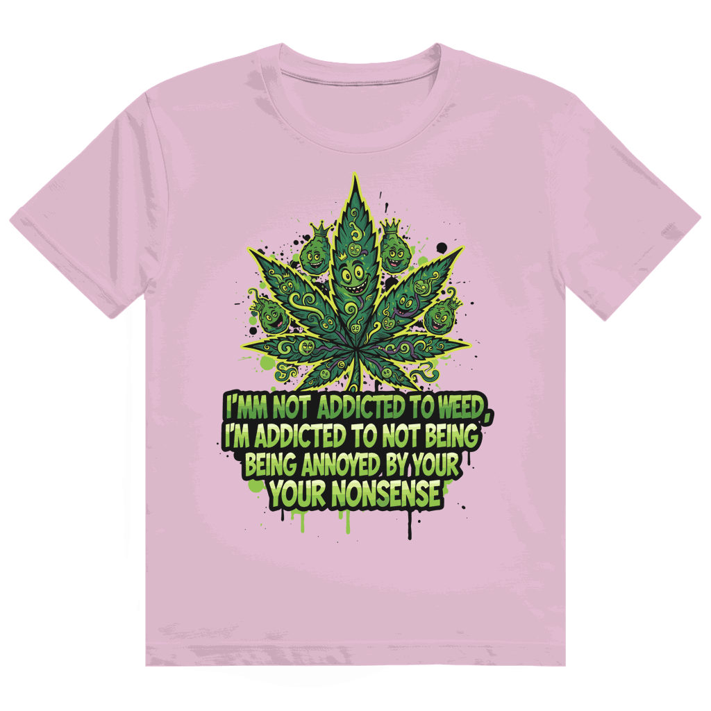 Heavy Cotton T-Shirt - Addicted to Weed | Division420®