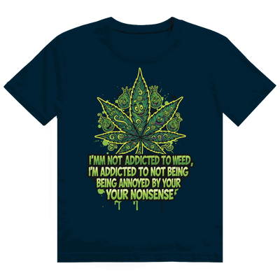 Heavy Cotton T-Shirt - Addicted to Weed | Division420®