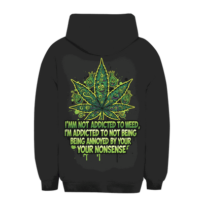 Unisex Oversize Hoodie - Addicted to Weed | Division420®