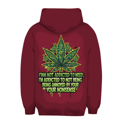 Unisex Oversize Hoodie - Addicted to Weed | Division420®