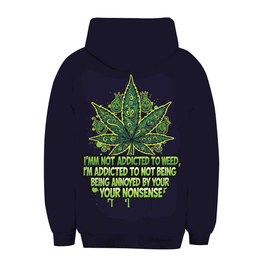 Unisex Oversize Hoodie - Addicted to Weed | Division420®