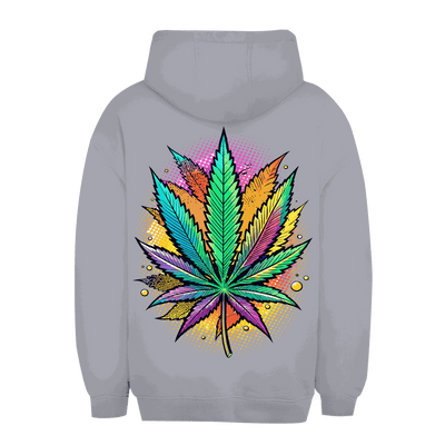 Unisex Oversize Hoodie - Art Print Weed Leaf | Division420®