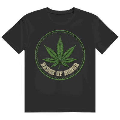 Heavy Cotton T-Shirt - Badge of Honor | Division420®