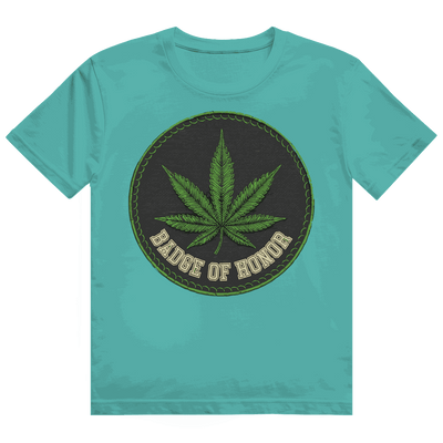 Heavy Cotton T-Shirt - Badge of Honor | Division420®