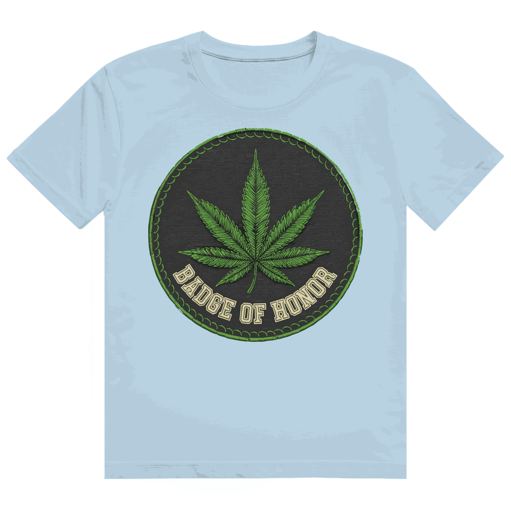 Heavy Cotton T-Shirt - Badge of Honor | Division420®