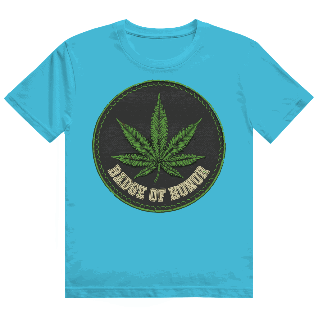 Heavy Cotton T-Shirt - Badge of Honor | Division420®