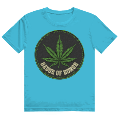 Heavy Cotton T-Shirt - Badge of Honor | Division420®