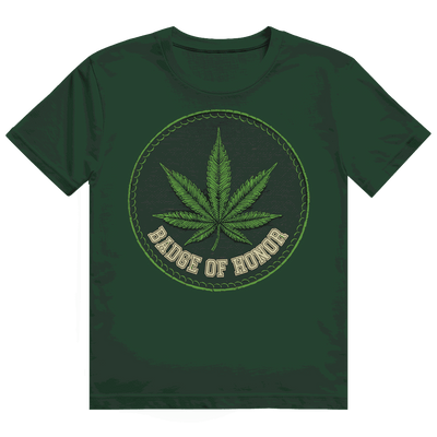Heavy Cotton T-Shirt - Badge of Honor | Division420®