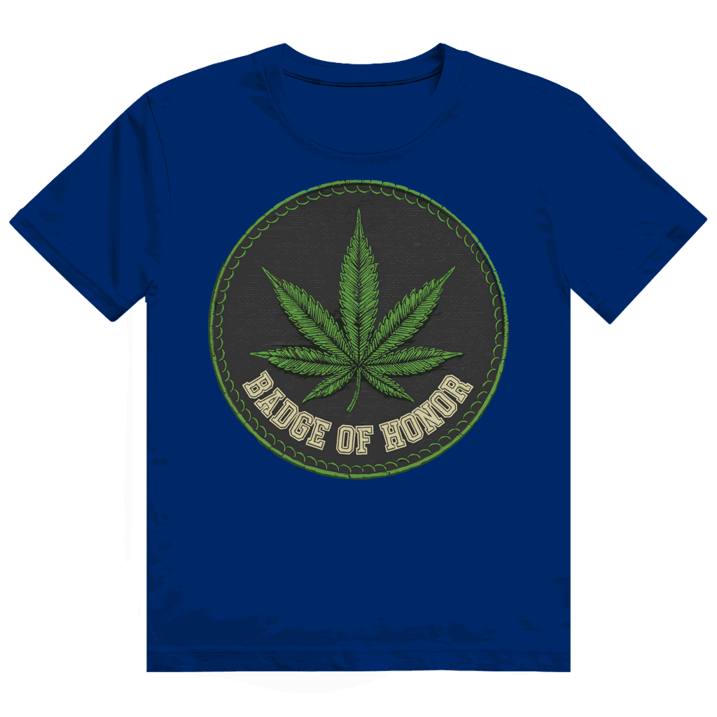 Heavy Cotton T-Shirt - Badge of Honor | Division420®