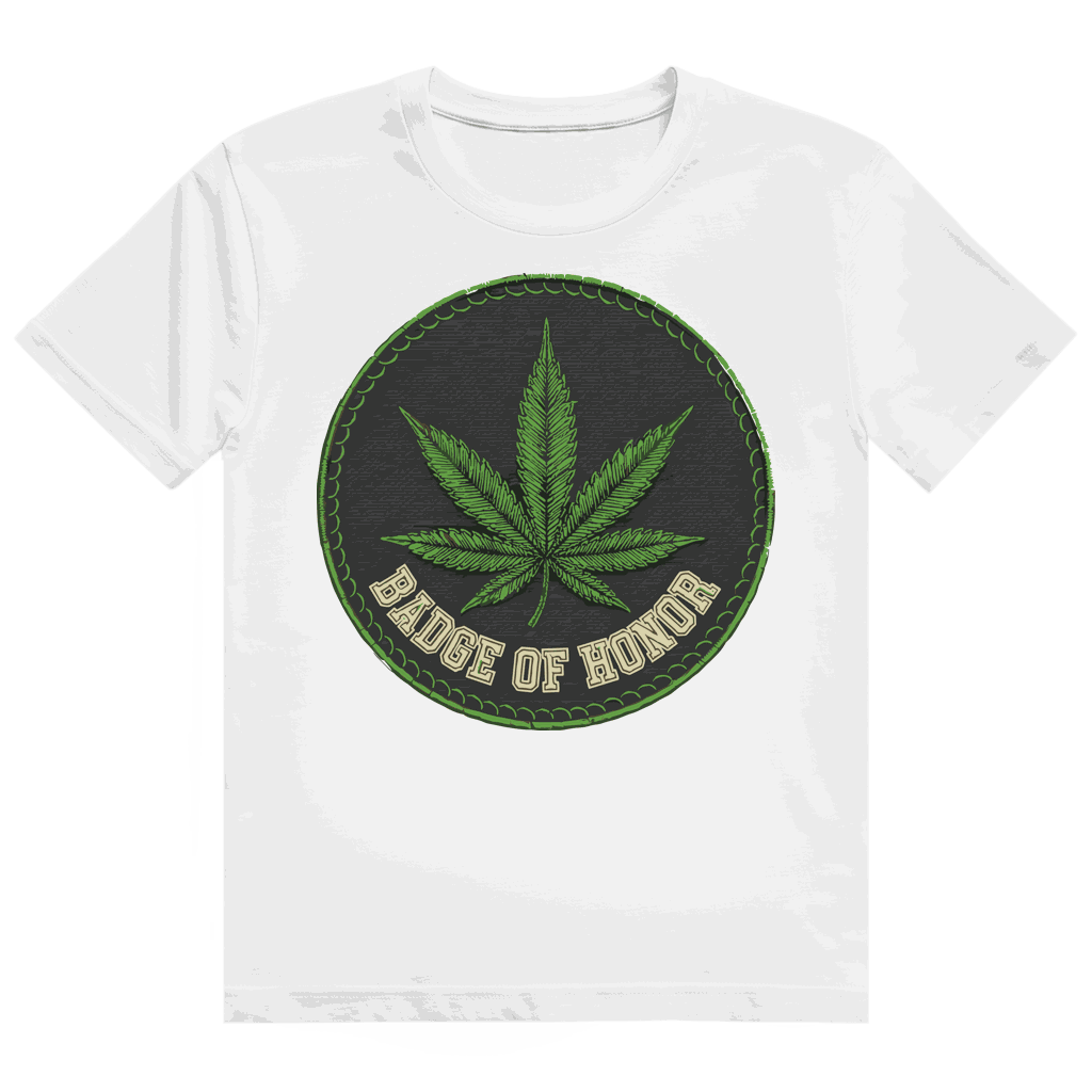 Heavy Cotton T-Shirt - Badge of Honor | Division420®