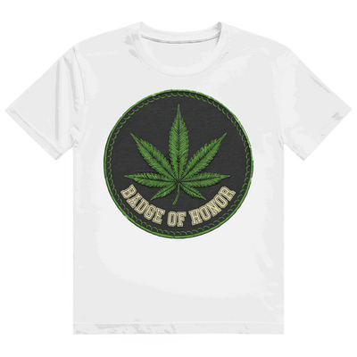 Heavy Cotton T-Shirt - Badge of Honor | Division420®