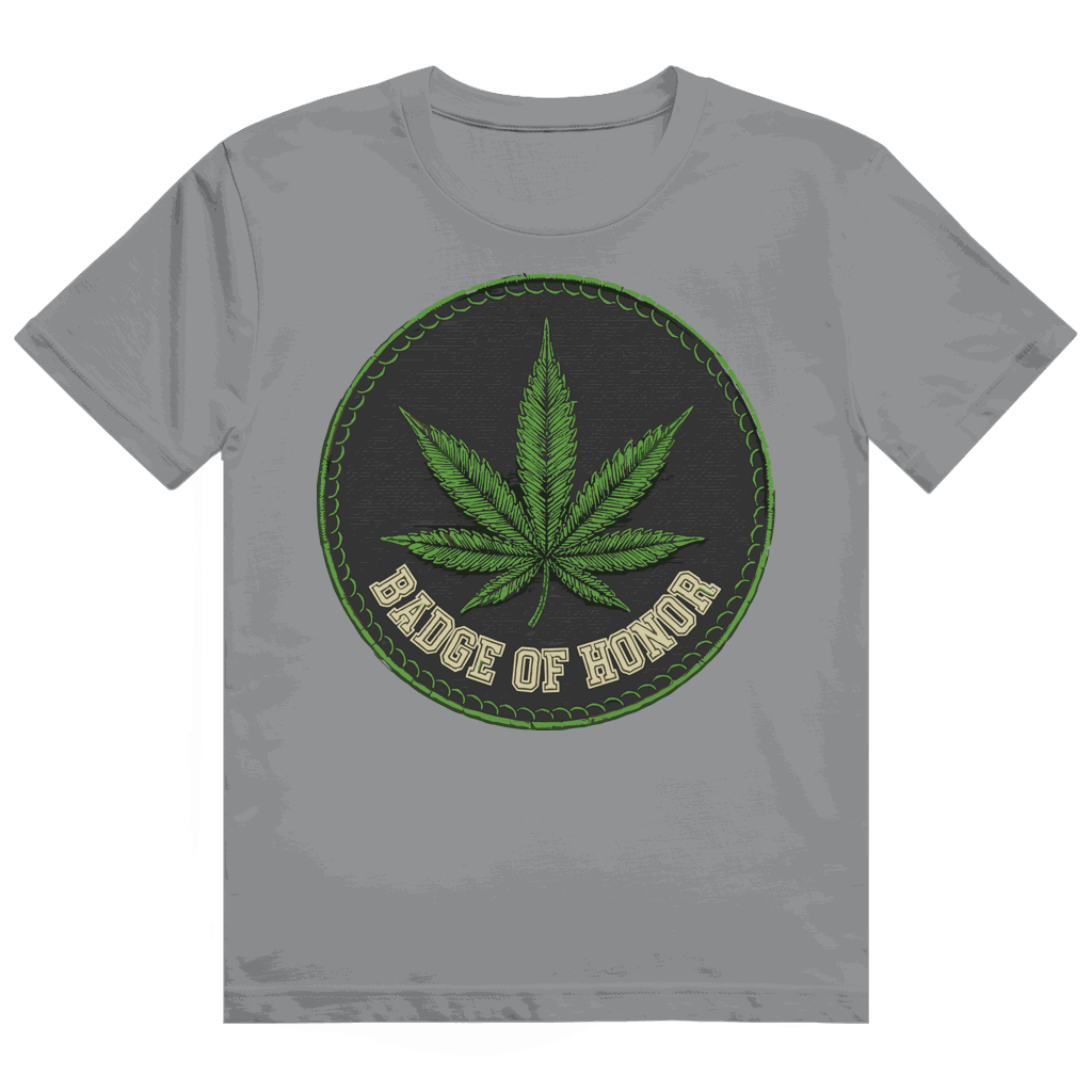 Größentabelle für Heavy Cotton T-Shirt Badge of Honor von Division420