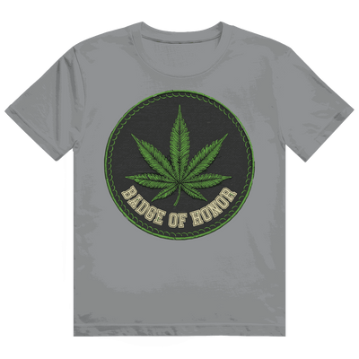 Größentabelle für Heavy Cotton T-Shirt Badge of Honor von Division420