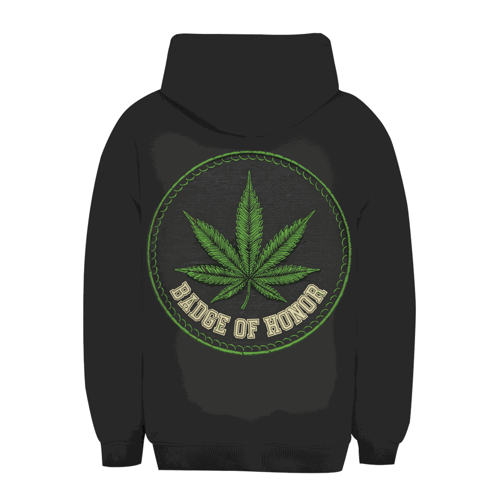 Unisex Oversize Hoodie - Badge of Honor | Division420®