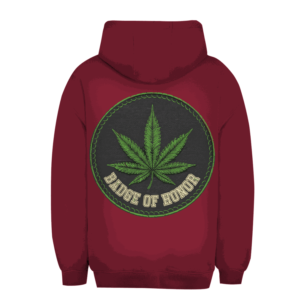 Unisex Oversize Hoodie - Badge of Honor | Division420®