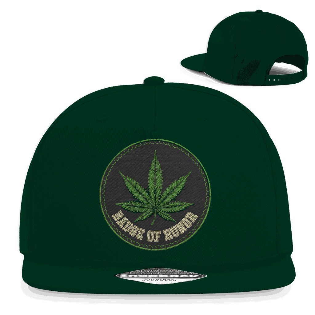 Snapback Rapper Cap - Badge of Honor | Division420®