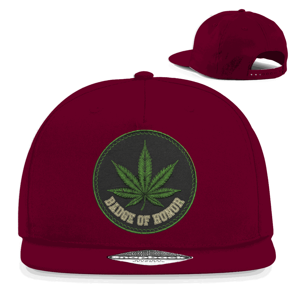 Snapback Rapper Cap - Badge of Honor | Division420®