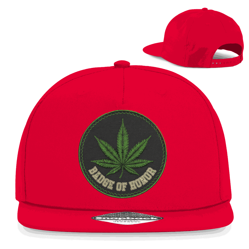 Snapback Rapper Cap - Badge of Honor | Division420®