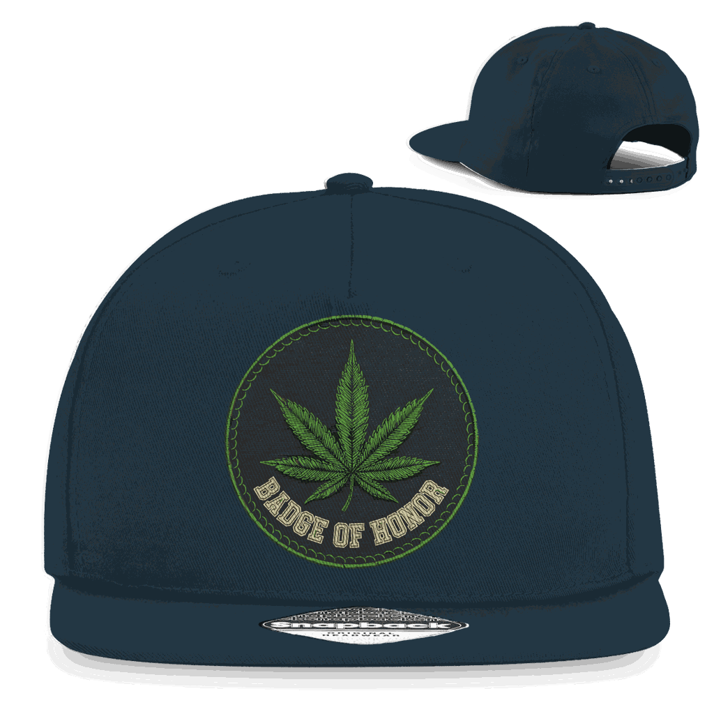 Snapback Rapper Cap - Badge of Honor | Division420®
