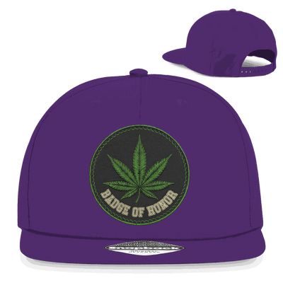 Snapback Rapper Cap - Badge of Honor | Division420®