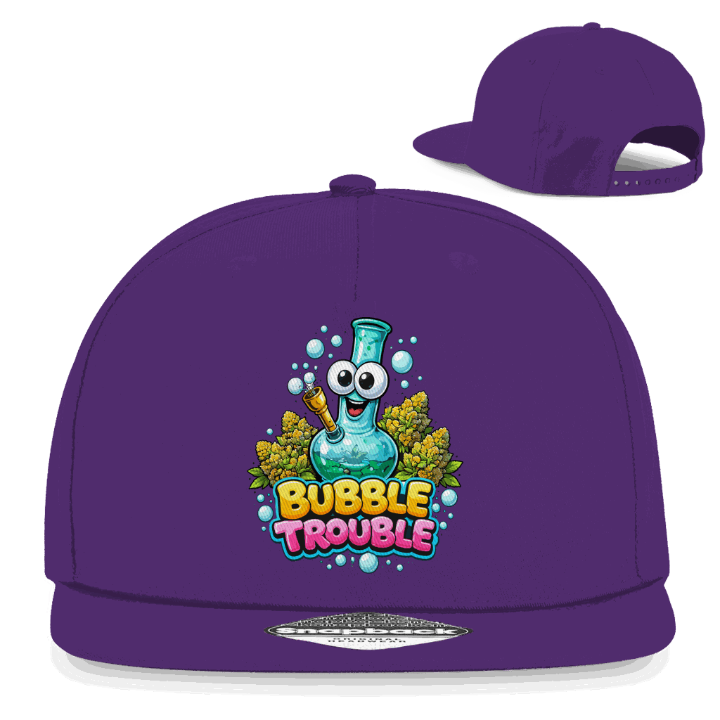 Snapback Rapper Cap - Bubble Trouble | Division420®