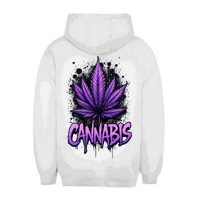 Unisex Oversize Hoodie - Cannabis Leaf Art Print | Division420®
