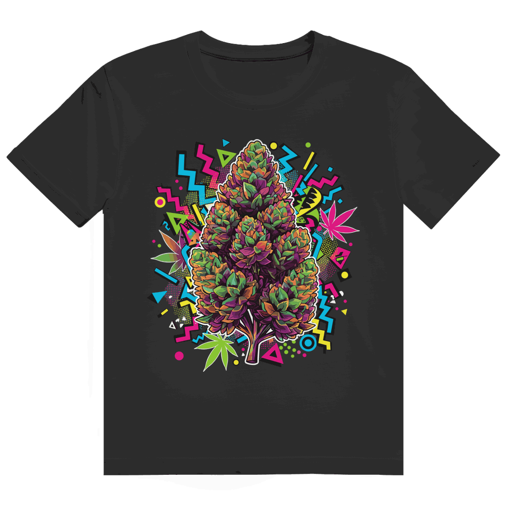 Heavy Cotton T-Shirt - Cannabis Pop Art Print | Division420®