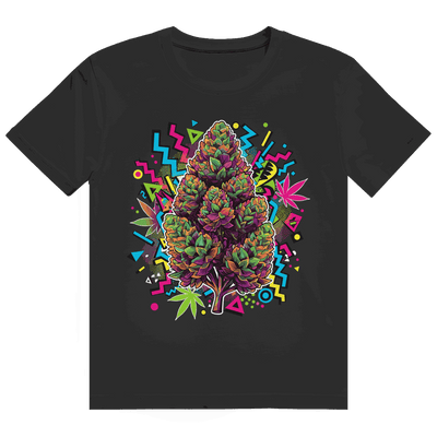 Heavy Cotton T-Shirt - Cannabis Pop Art Print | Division420®