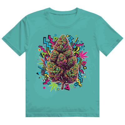 Heavy Cotton T-Shirt - Cannabis Pop Art Print | Division420®