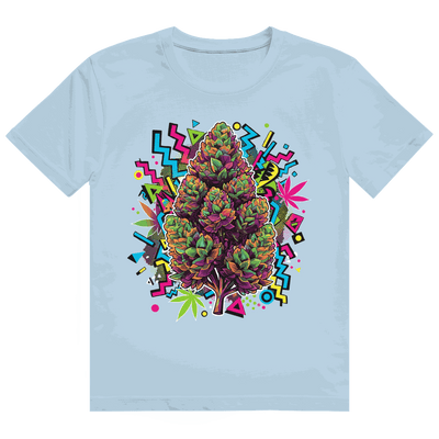Heavy Cotton T-Shirt - Cannabis Pop Art Print | Division420®