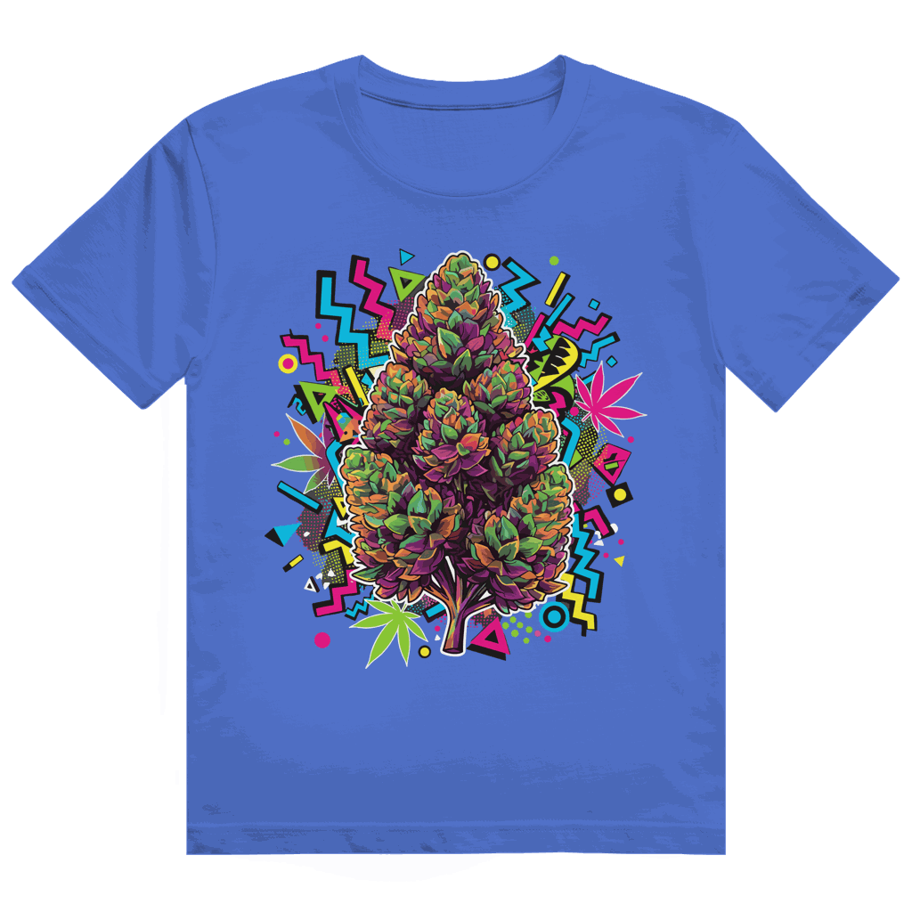 Heavy Cotton T-Shirt - Cannabis Pop Art Print | Division420®