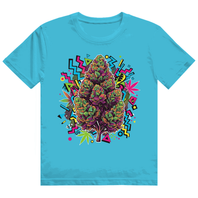 Heavy Cotton T-Shirt - Cannabis Pop Art Print | Division420®
