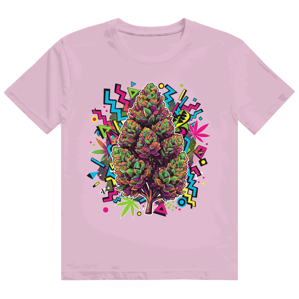Heavy Cotton T-Shirt - Cannabis Pop Art Print | Division420®