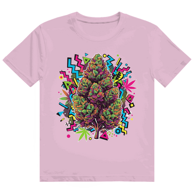 Heavy Cotton T-Shirt - Cannabis Pop Art Print | Division420®