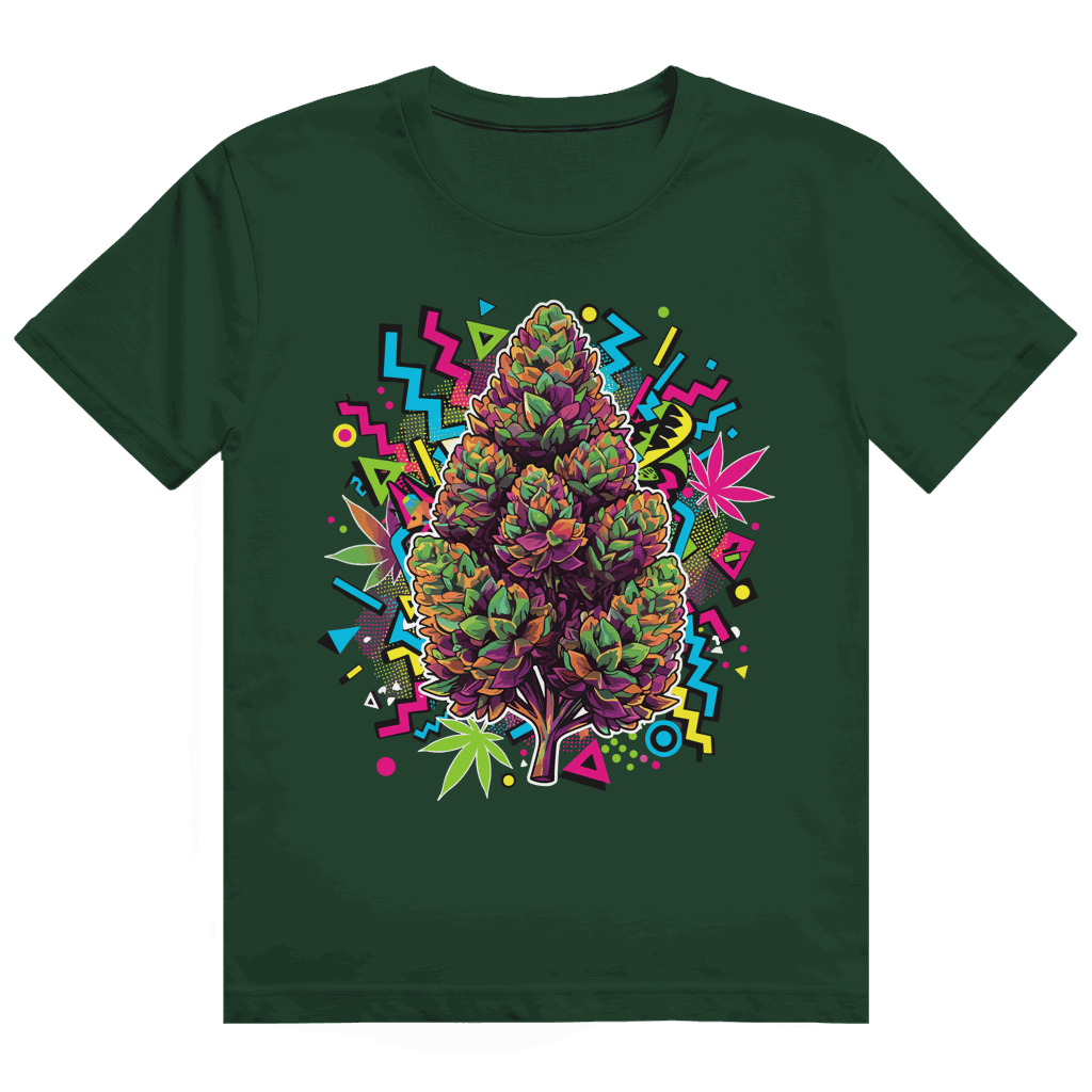 Heavy Cotton T-Shirt - Cannabis Pop Art Print | Division420®