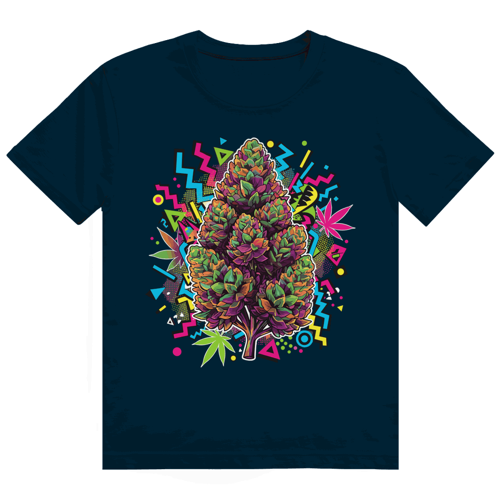 Heavy Cotton T-Shirt - Cannabis Pop Art Print | Division420®