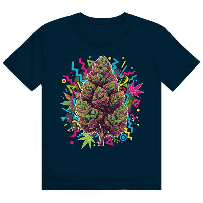 Heavy Cotton T-Shirt - Cannabis Pop Art Print | Division420®