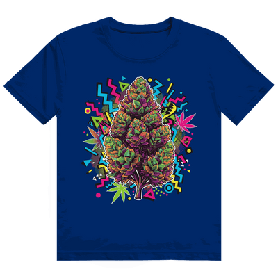 Heavy Cotton T-Shirt - Cannabis Pop Art Print | Division420®