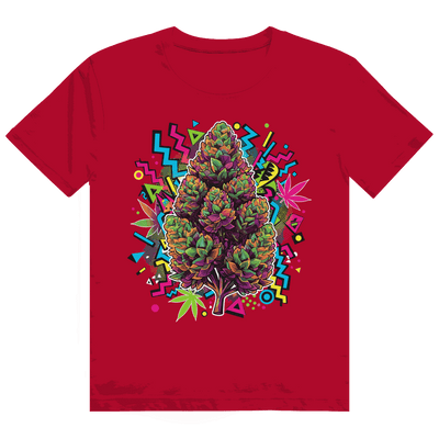 Heavy Cotton T-Shirt - Cannabis Pop Art Print | Division420®