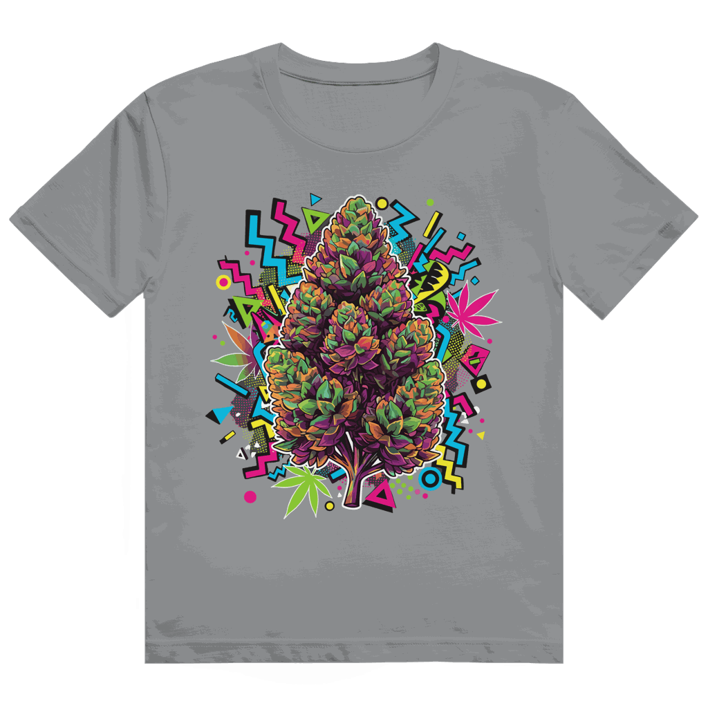 Heavy Cotton T-Shirt - Cannabis Pop Art Print | Division420®