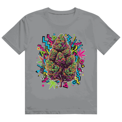 Heavy Cotton T-Shirt - Cannabis Pop Art Print | Division420®